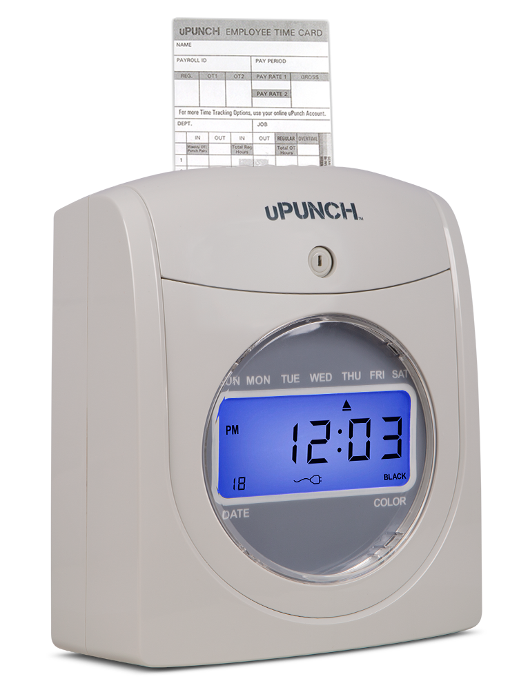 uPunch HN4000 Calculating Punch Card Time Clock