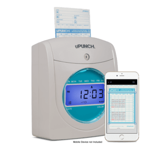 uPunch FN1000 Punch to Pay Time Clock with Mobile App