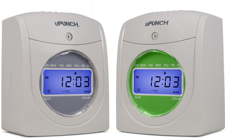  uPunch Reloj de tiempo con aplicación móvil gratuita Punch to  Pay para escanear y administrar tarjetas de tiempo para nómina (FN1000) :  Productos de Oficina